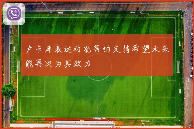 卢卡库表达对孔蒂的支持希望未来能再次为其效力